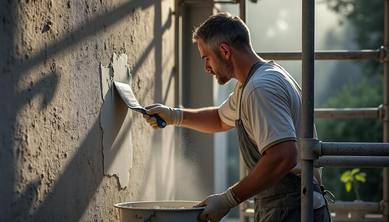 Comment recouvrir un crépi extérieur : toutes les étapes