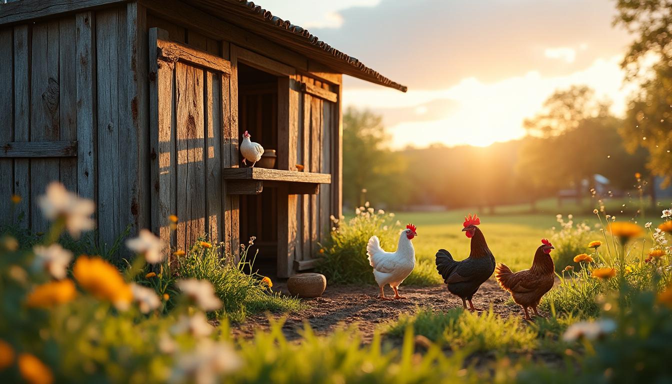 Le guide ultime pour construire un abri pour vos poules élevées en plein air