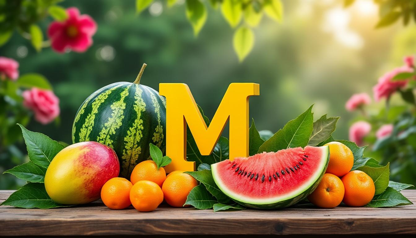 découvrez une liste complète de fruits commençant par la lettre m, idéale pour enrichir votre jardin avec des variétés originales et savoureuses. trouvez des idées de plantations et des conseils pour chaque fruit en m.