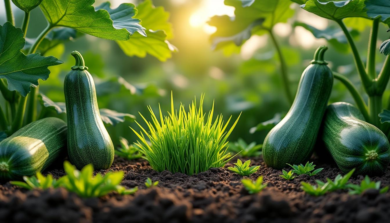 Guide pratique pour mettre du riz au pied des courgettes dans votre potager