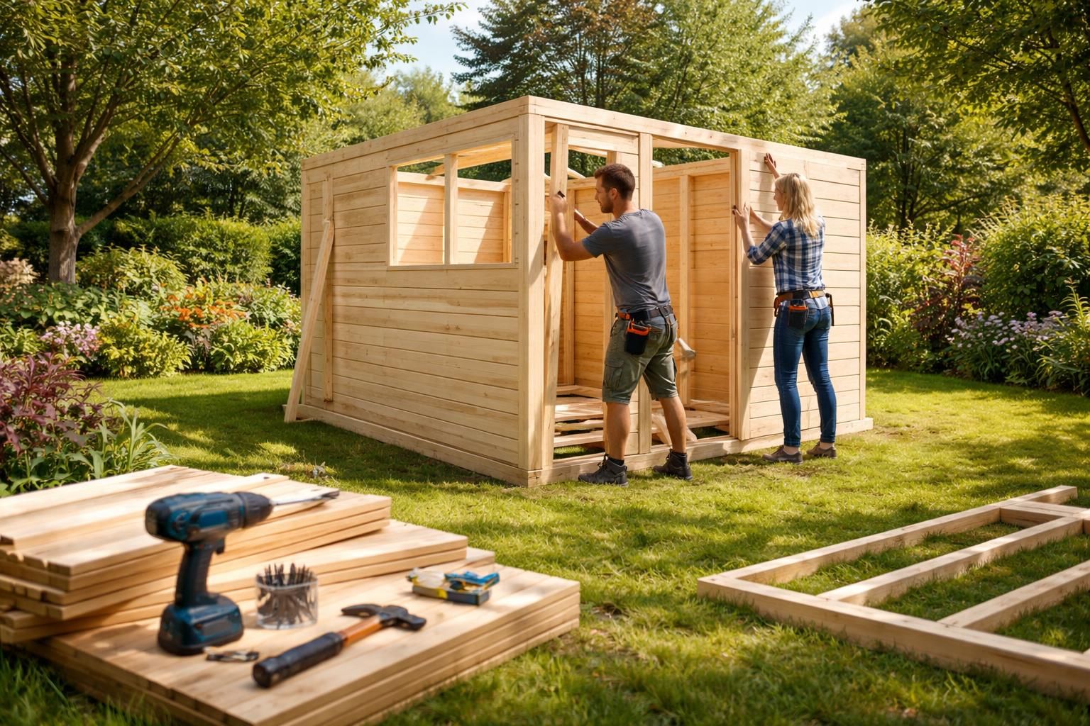 découvrez notre guide pratique pour construire facilement un abri de jardin démontable. des conseils étape par étape pour les bricoleurs souhaitant un espace flexible et fonctionnel.