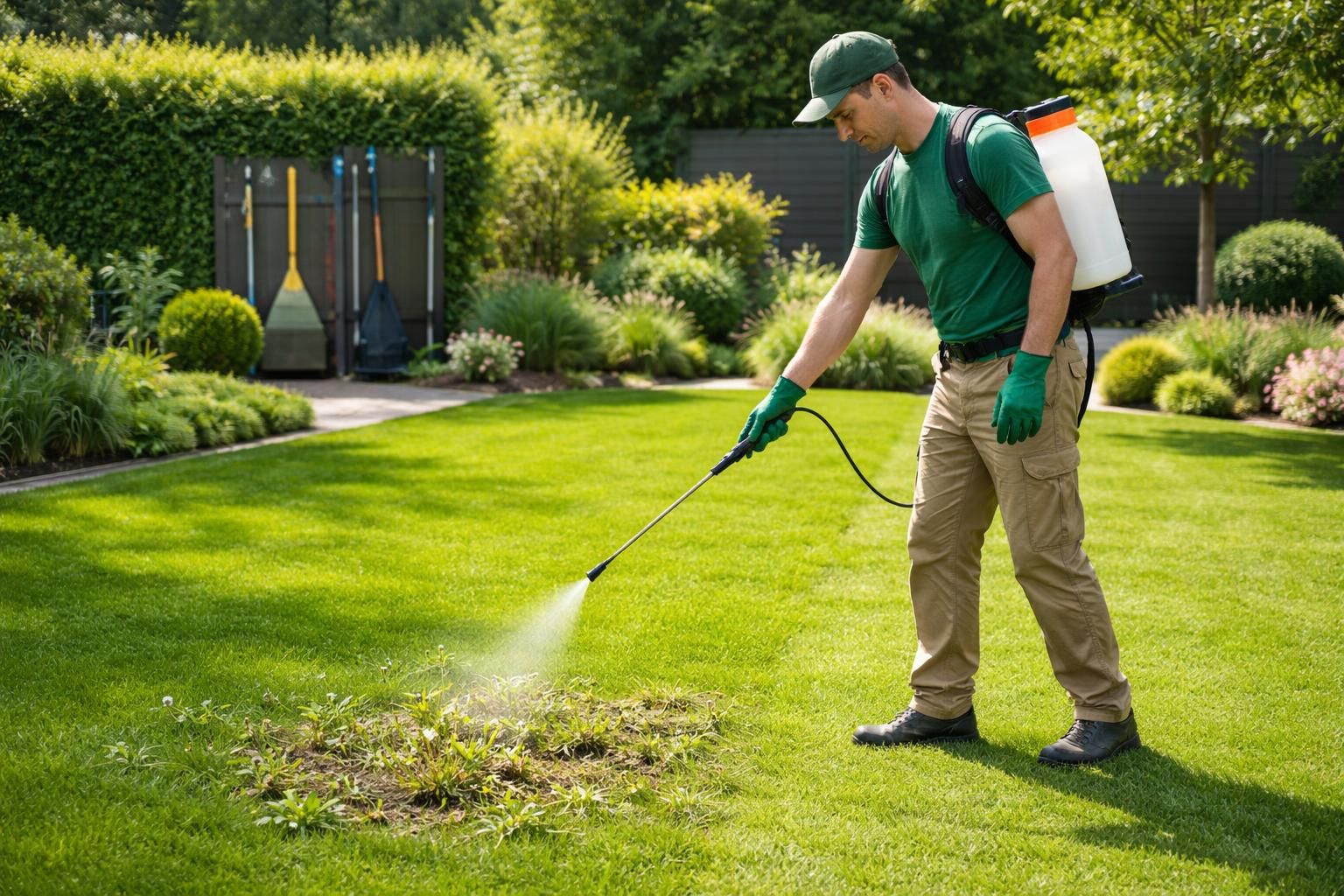 découvrez notre guide complet sur les désherbants sélectifs pour gazons et apprenez comment entretenir facilement votre pelouse en éliminant les mauvaises herbes sans abîmer votre gazon.