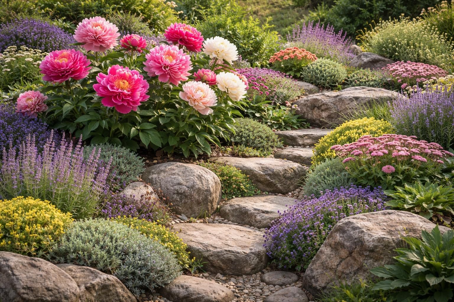 découvrez les meilleures plantes à associer dans un jardin de roches et de pivoines pour créer un espace harmonieux et coloré, alliant textures et parfums uniques.