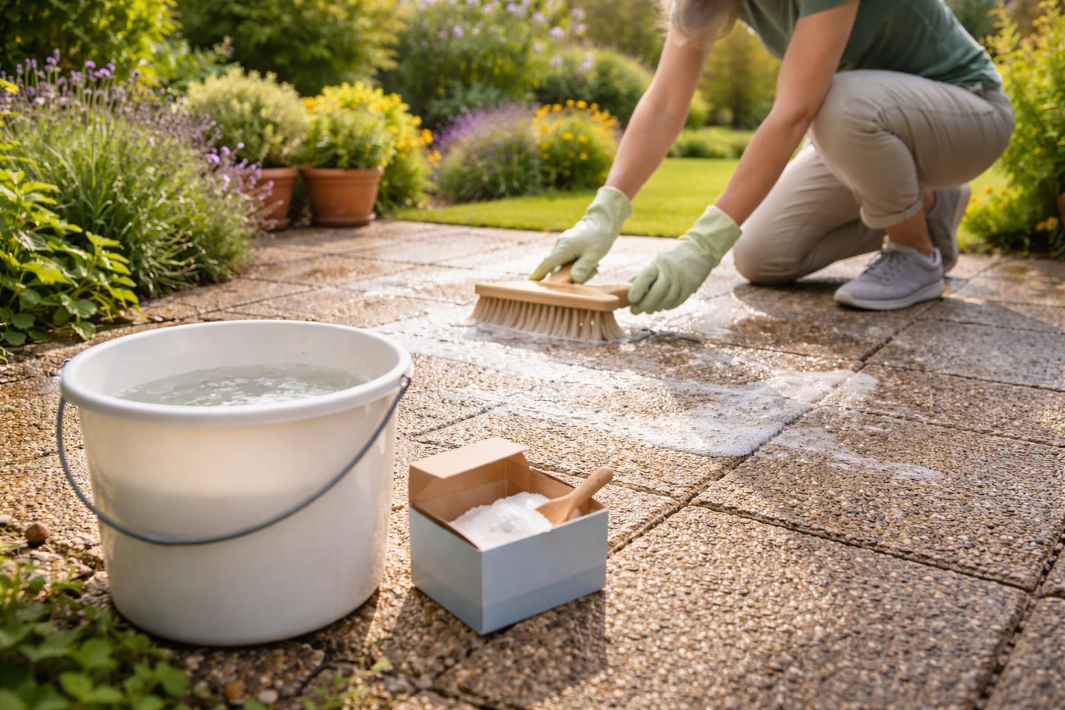 découvrez pourquoi le nettoyage de la dalle gravillonnée avec le bicarbonate de soude est une solution écologique efficace, naturelle et respectueuse de l'environnement pour entretenir vos surfaces extérieures.