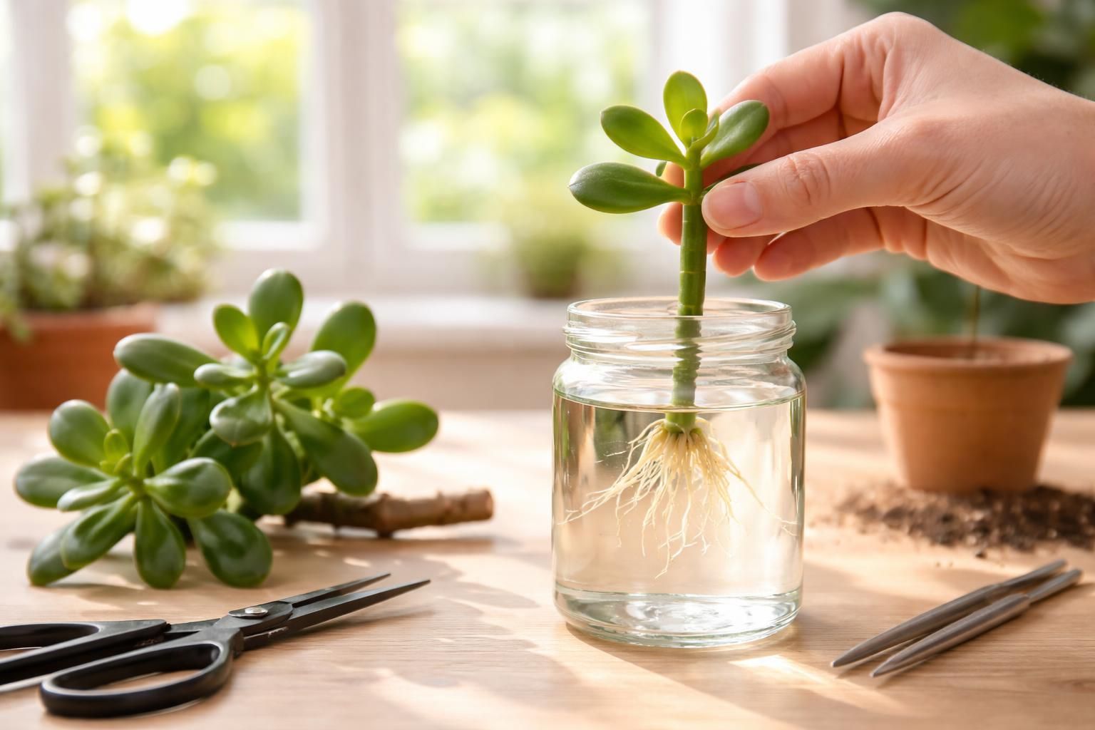 découvrez nos astuces efficaces pour réussir à bouturer votre crassula dans l'eau à tous les coups et obtenir de magnifiques nouvelles plantes facilement.