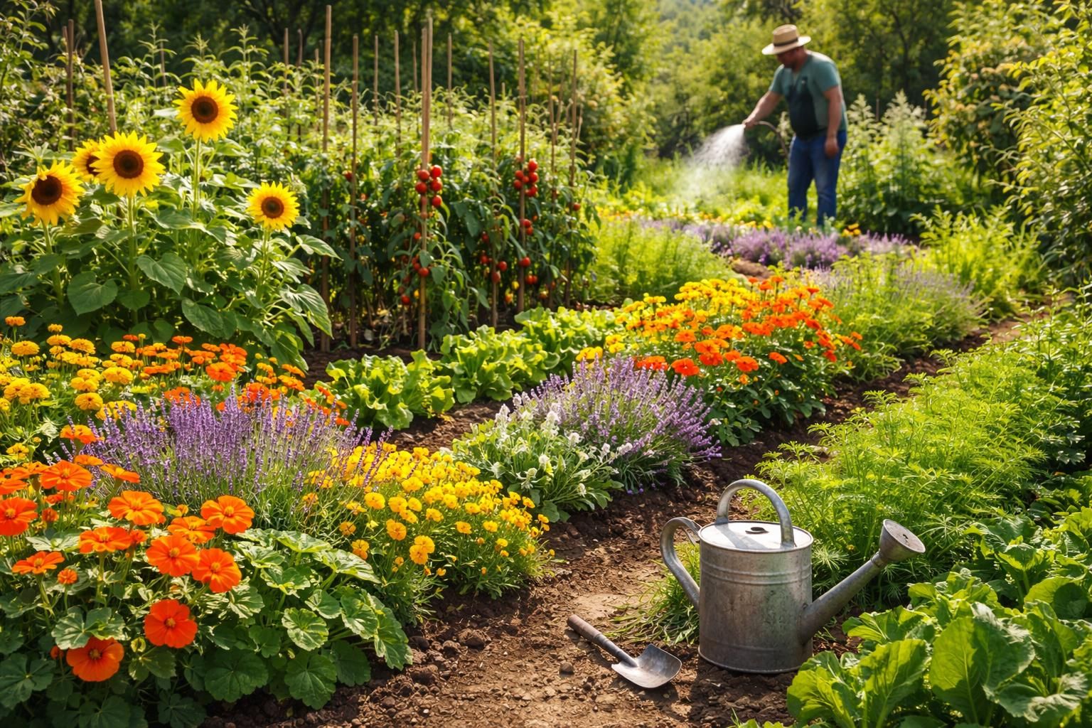 découvrez comment cultiver facilement des fleurs populaires dans votre potager pour embellir votre jardin tout en attirant pollinisateurs et en favorisant la biodiversité.