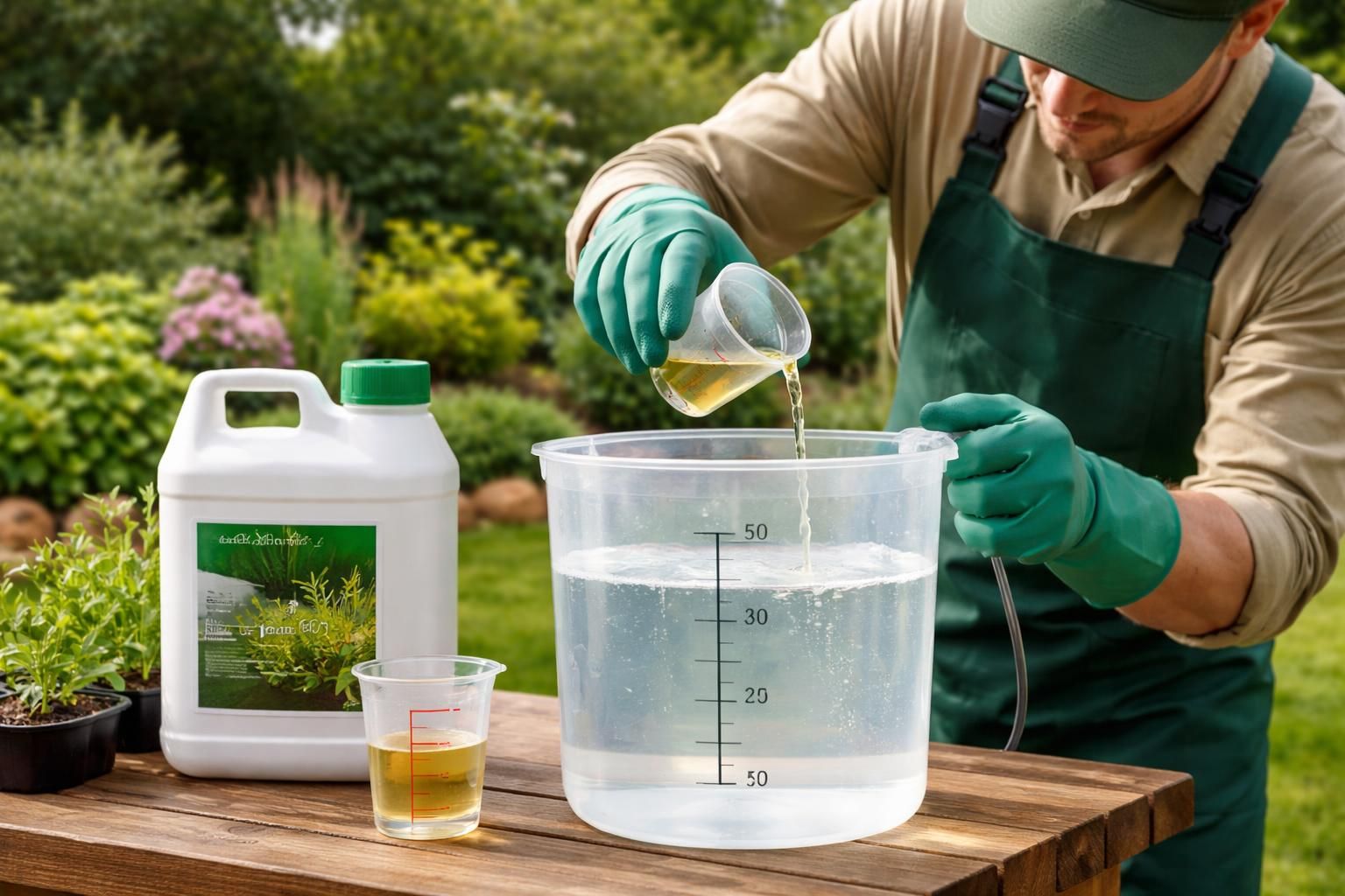 découvrez comment doser correctement le glyphosate 480 pour 5 litres d'eau grâce à notre guide pratique, spécialement conçu pour les jardiniers soucieux d'un usage sûr et efficace.