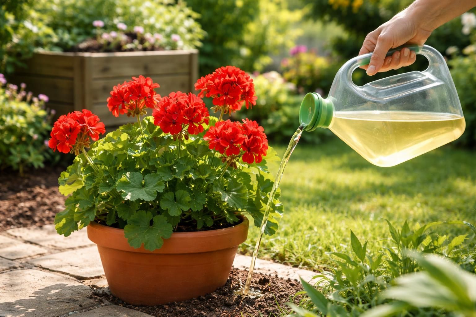 découvrez comment utiliser l'urine comme engrais naturel pour vos géraniums dans ce guide écologique, simple et efficace pour une jardinerie durable.