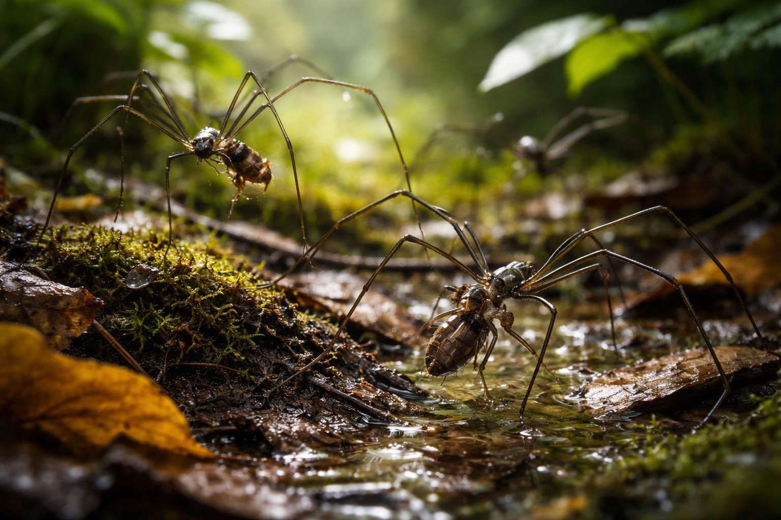 découvrez les araignées faucheuses, des prédateurs étonnants qui jouent un rôle crucial dans l'équilibre de l'écosystème. apprenez à mieux connaître ces insectivores fascinants.