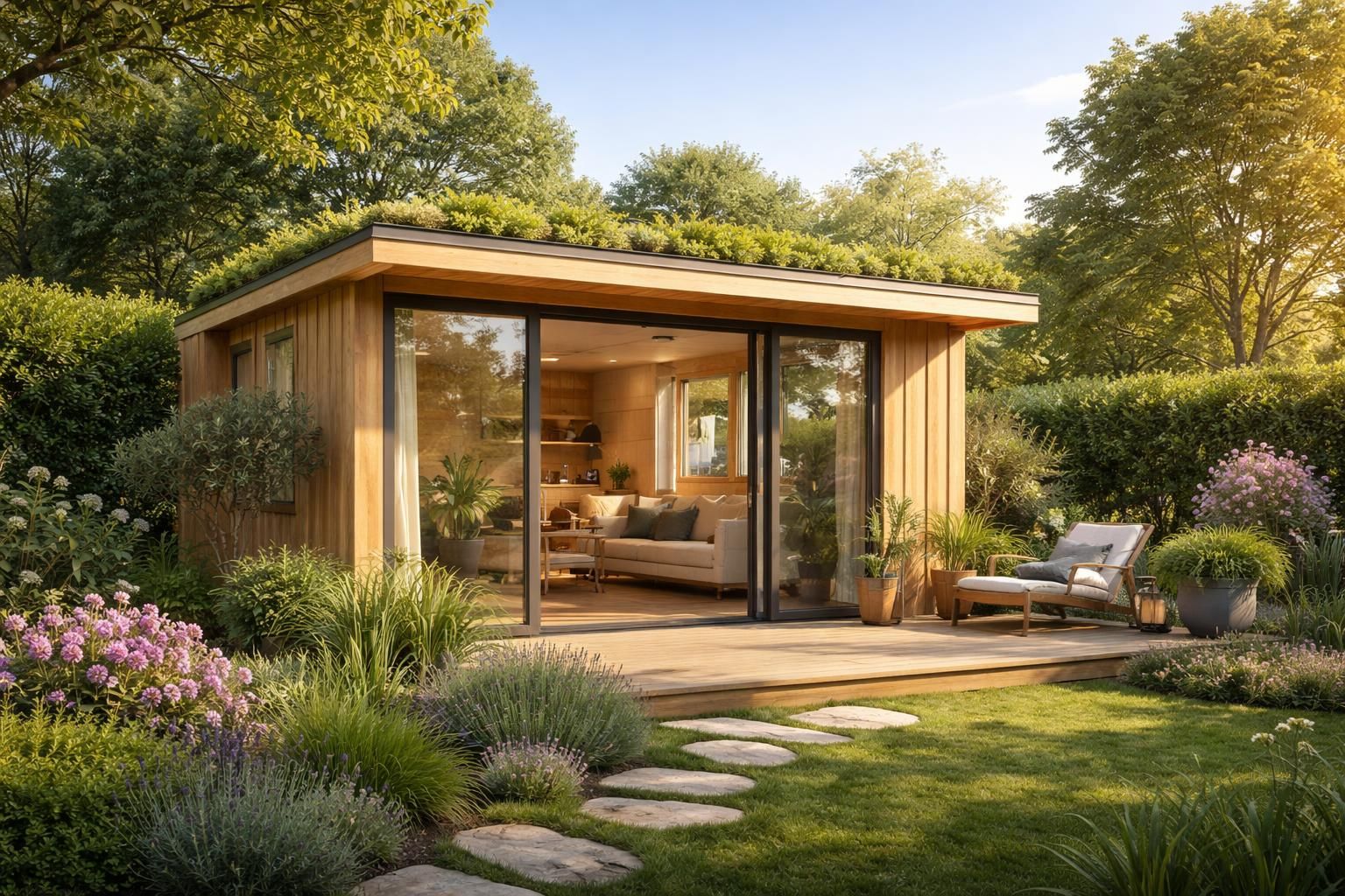 Idées de design pour votre chalet de jardin habitable sans permis de construire