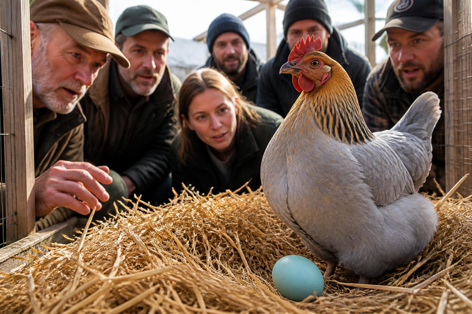 Pourquoi la poule avec oeuf bleu est-elle si convoitée par les éleveurs ?