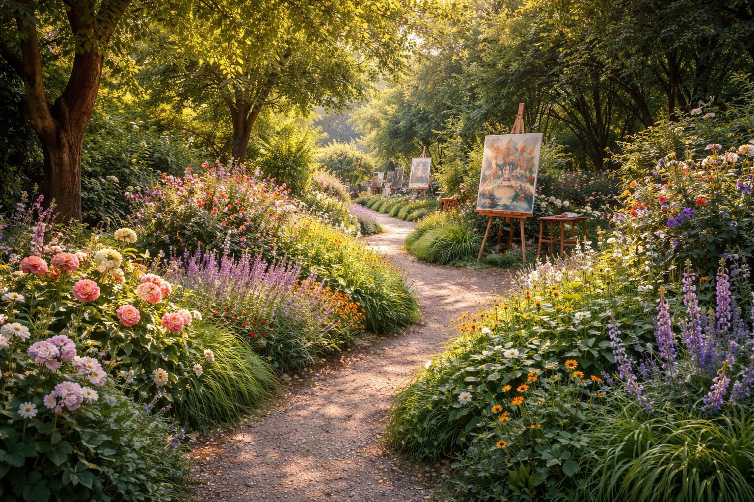 Promenade sensorielle au jardin Renoir à Montmartre : entre nature et peinture