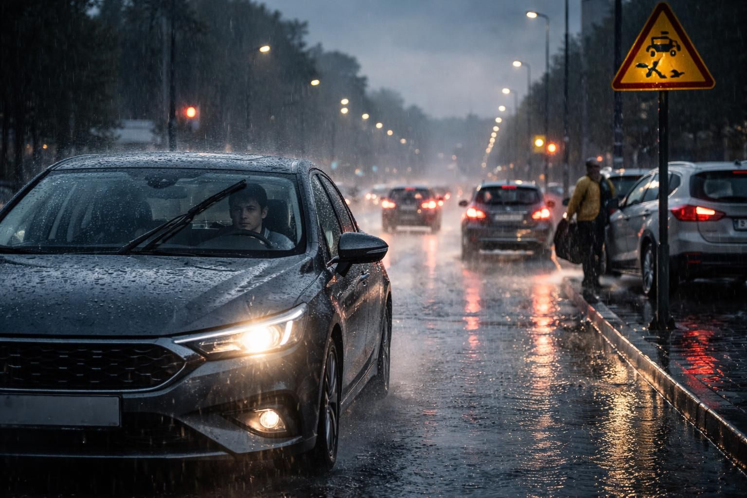 découvrez des conseils pratiques pour les conducteurs afin de rester en sécurité et gérer efficacement une pluie soudaine sur la route.