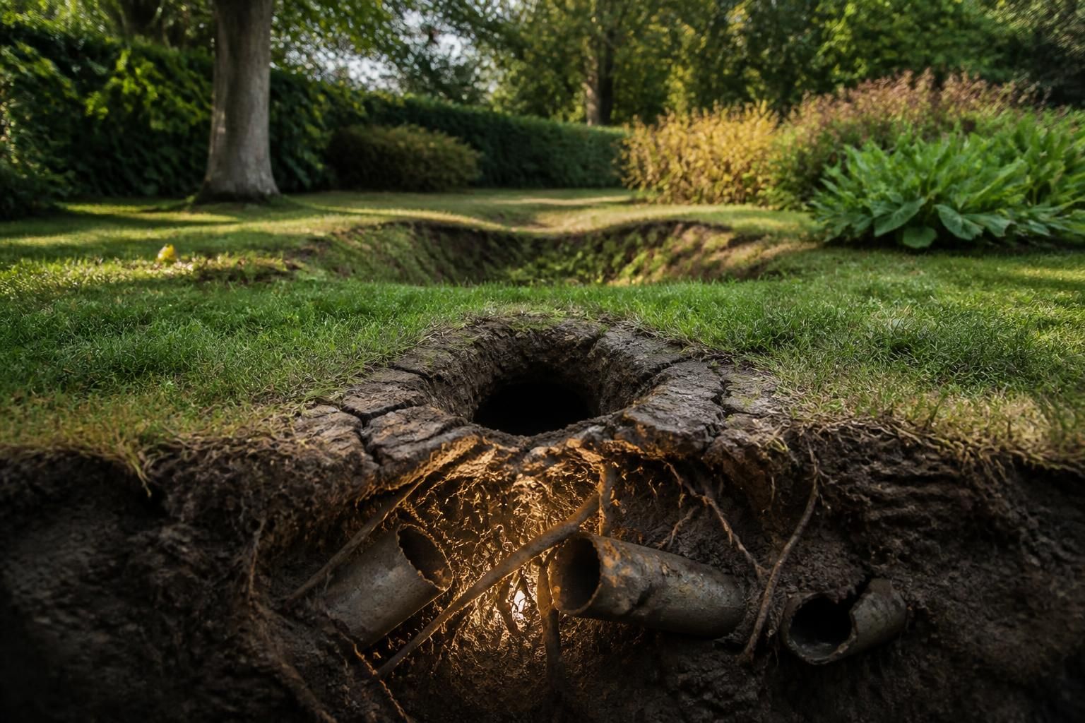 Comment un trou de 5 cm dans mon jardin peut indiquer un problème sous-jacent
