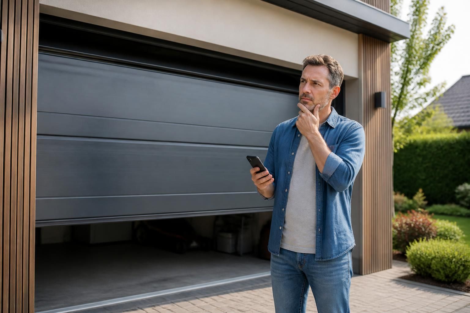Ma porte de garage ne s&rsquo;ouvre pas complètement : faut-il appeler un professionnel ?