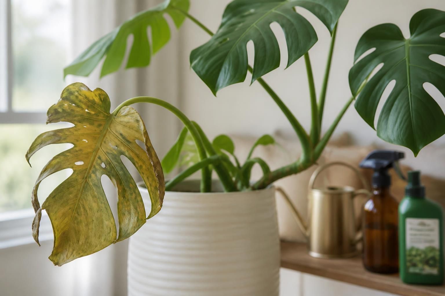 Pourquoi la feuille tombante de la monstera est-elle un signal d&rsquo;alerte pour les jardiniers ?