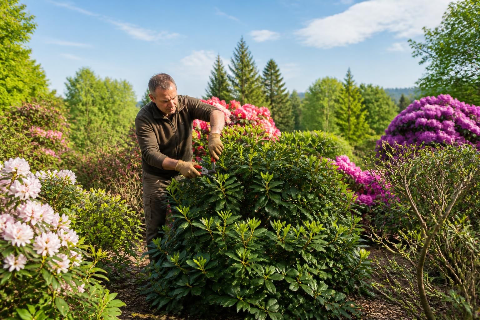 Pourquoi la taille des rhododendrons est cruciale pour leur santé ?