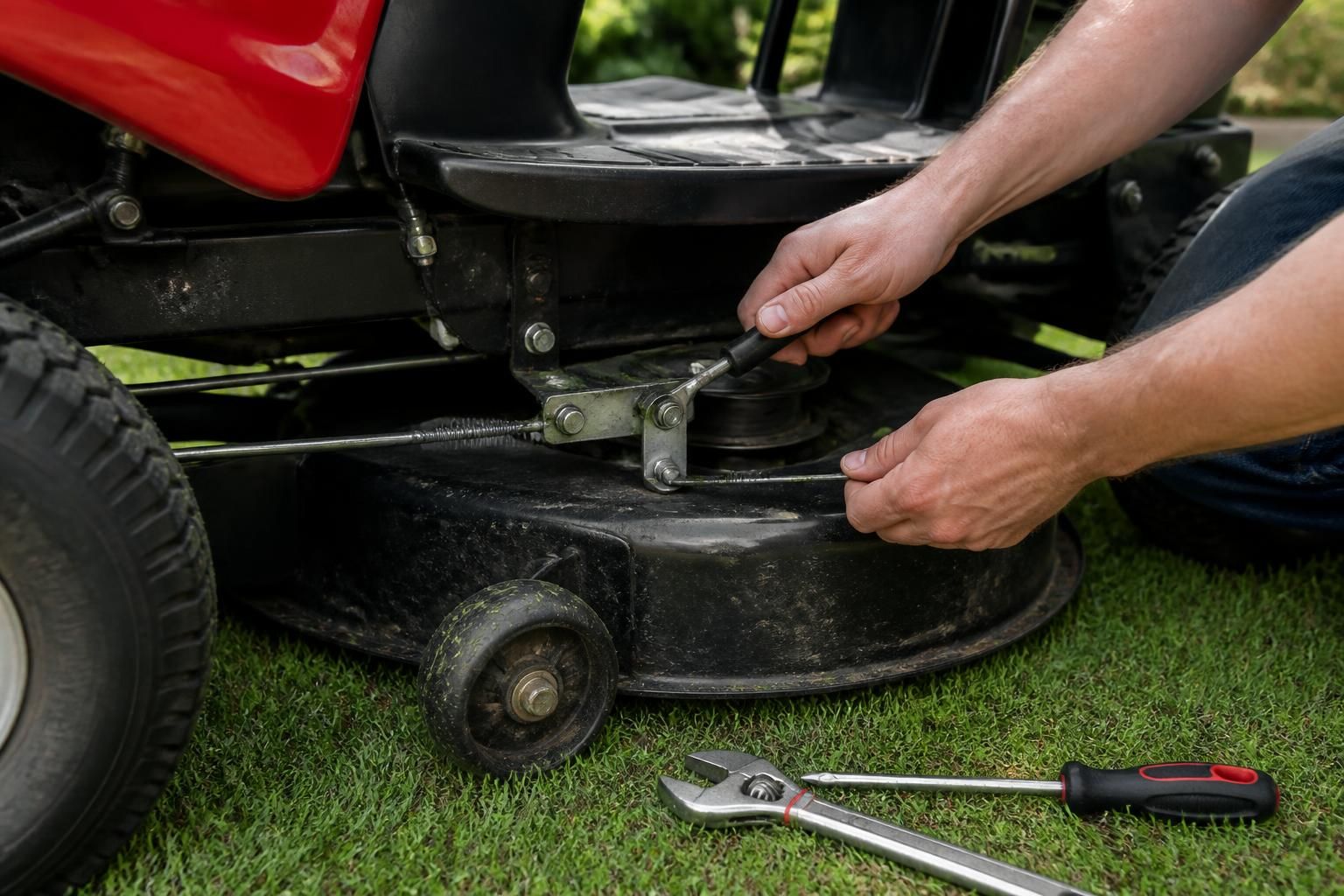Problème d&rsquo;enclenchement de lame sur votre tracteur tondeuse MTD : solutions et astuces