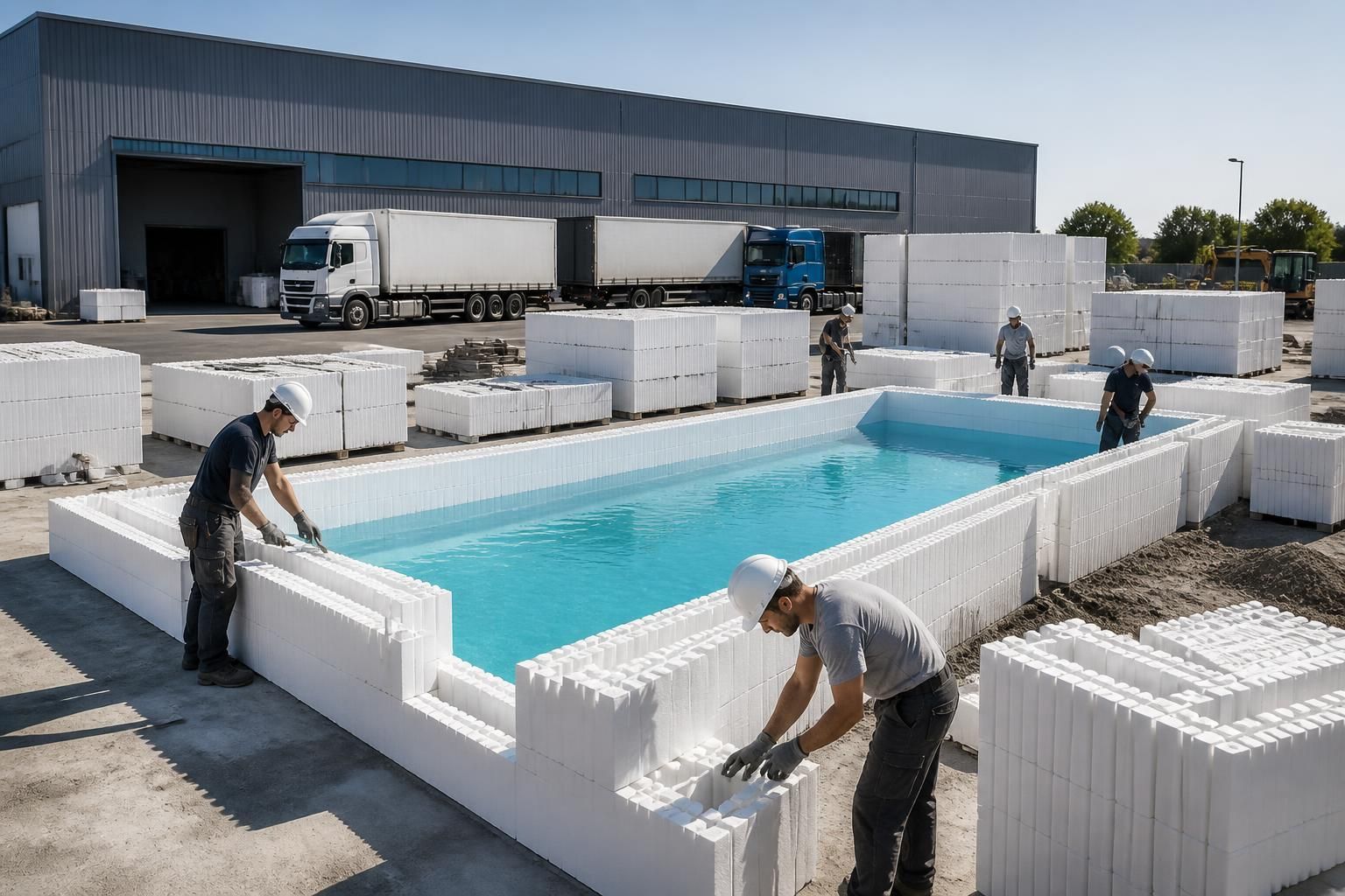 trouvez facilement un fabricant de blocs polystyrène pour piscines de qualité, adaptés à vos projets de construction et rénovation.