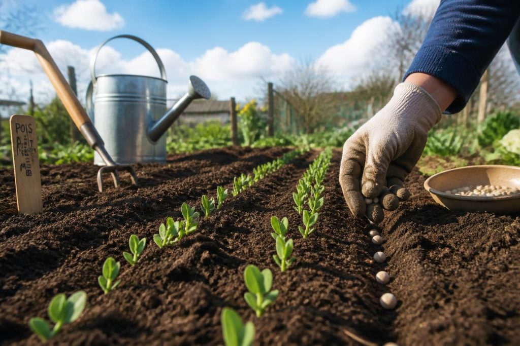 découvrez le meilleur moment pour semer les petits pois en pleine terre afin d'assurer une croissance optimale et une récolte abondante.