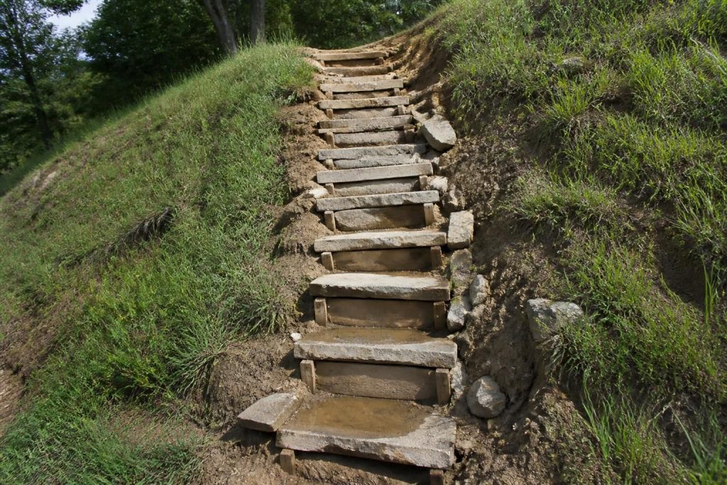 Les erreurs à éviter lors de faire un escalier dans un talus pentu